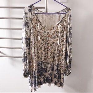 Free People Floral Pattern Dress